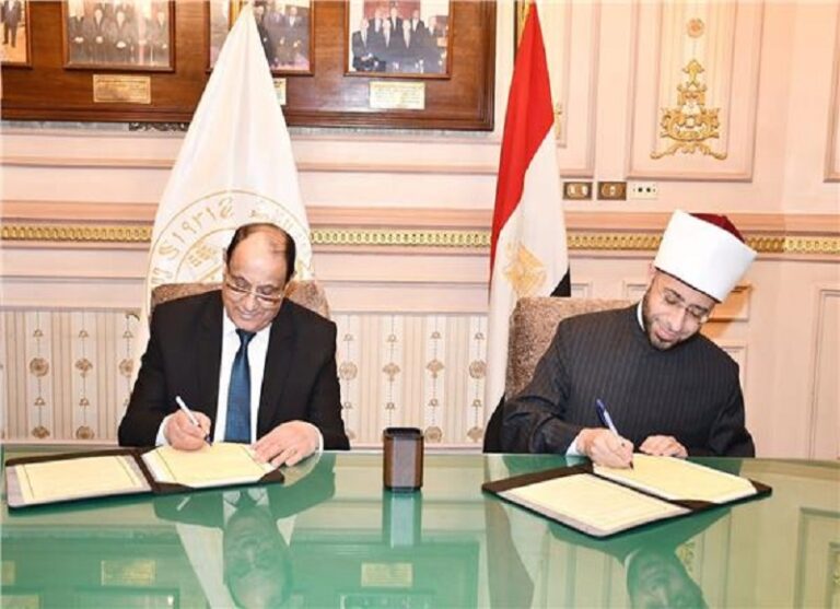 الدكتور أسامة الأزهري والمستشار حسني عبد اللطيف