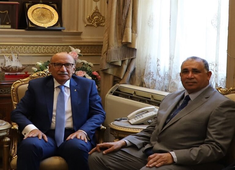 رئيس مجلس القضاء الأعلى يستقبل نقيب المحامين