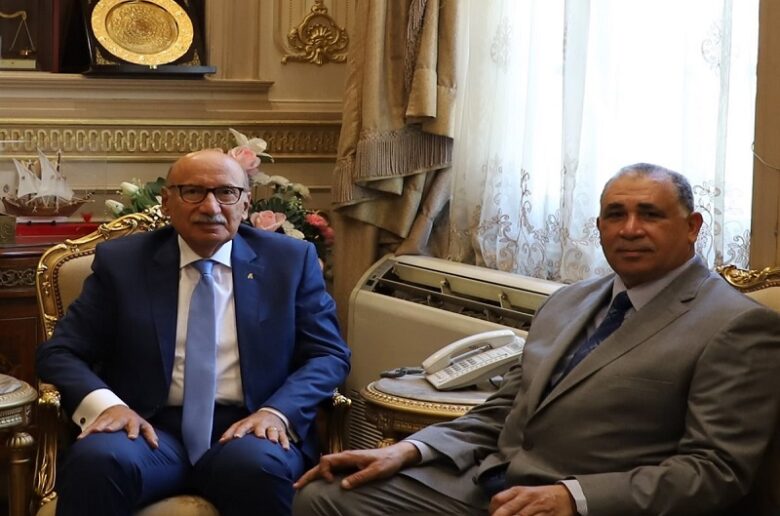 رئيس مجلس القضاء الأعلى يستقبل نقيب المحامين