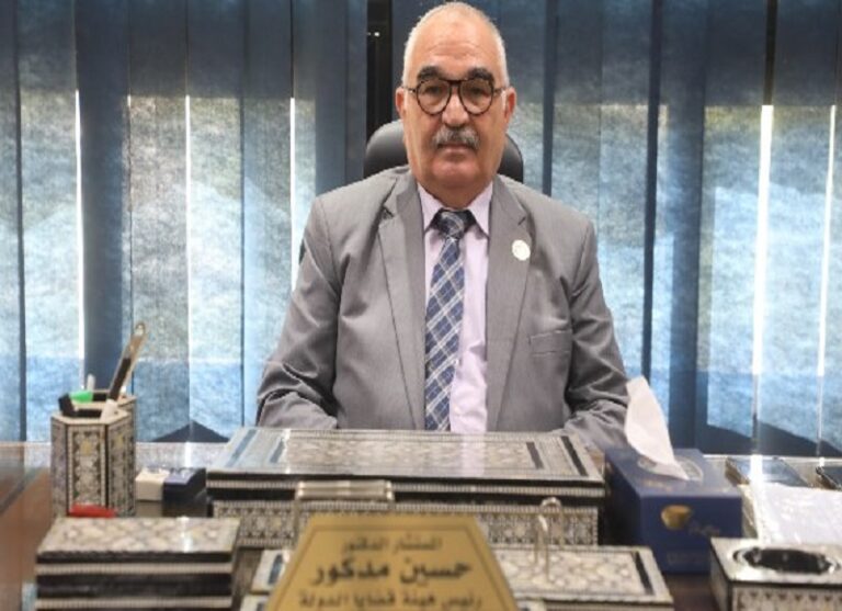 المستشار حسين مدكور رئيس قضايا الدولة