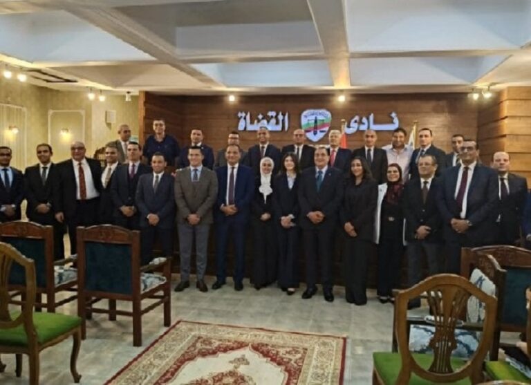 نادي قضاة الإسكندرية يحتفي بانضمام معاوني النيابة الجدد