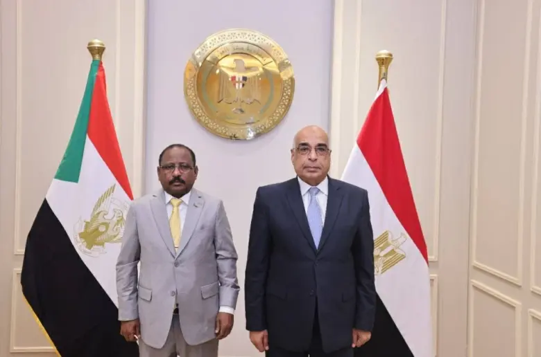 وزير العدل يبحث مع نظيره السوداني تعزيز التعاون القضائي وتبادل الخبرات القانونية