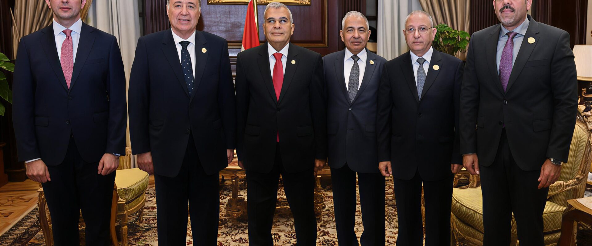 رئيس مجلس الشيوخ يستقبل رئيس المحكمة الدستورية العليا