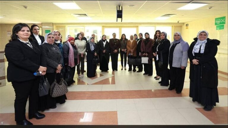 هيئة قضايا الدولة تشارك في زيارة إنسانية لمجمع ومستشفى الباقيات الصالحات