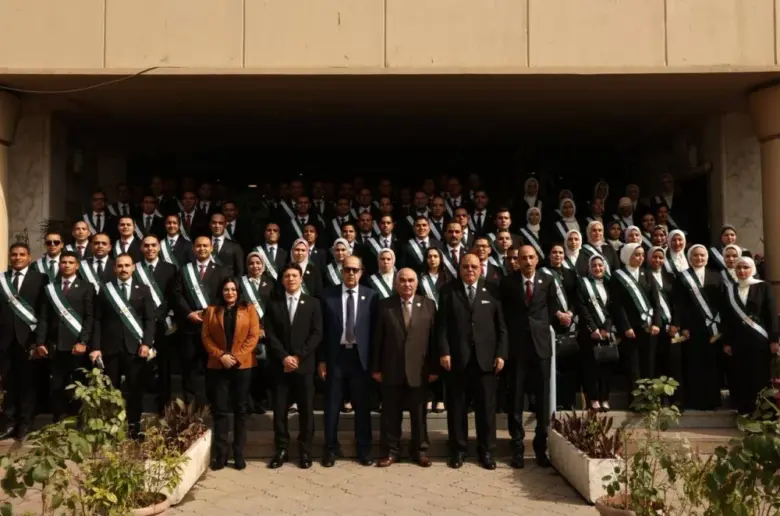 رئيس هيئة قضايا الدولة ووزير العدل يشهدان مراسم حلف اليمين للدفعة الجديدة