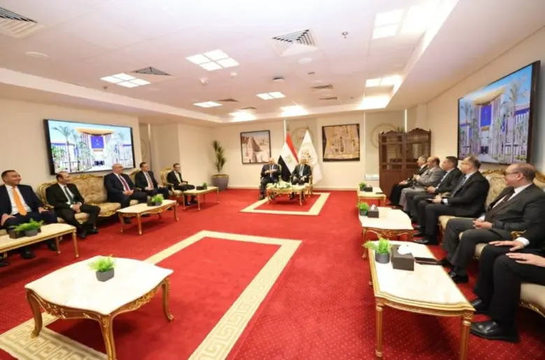 وزير العدل يستقبل رئيس وأعضاء مجلس إدارة نادى قضاة مصر