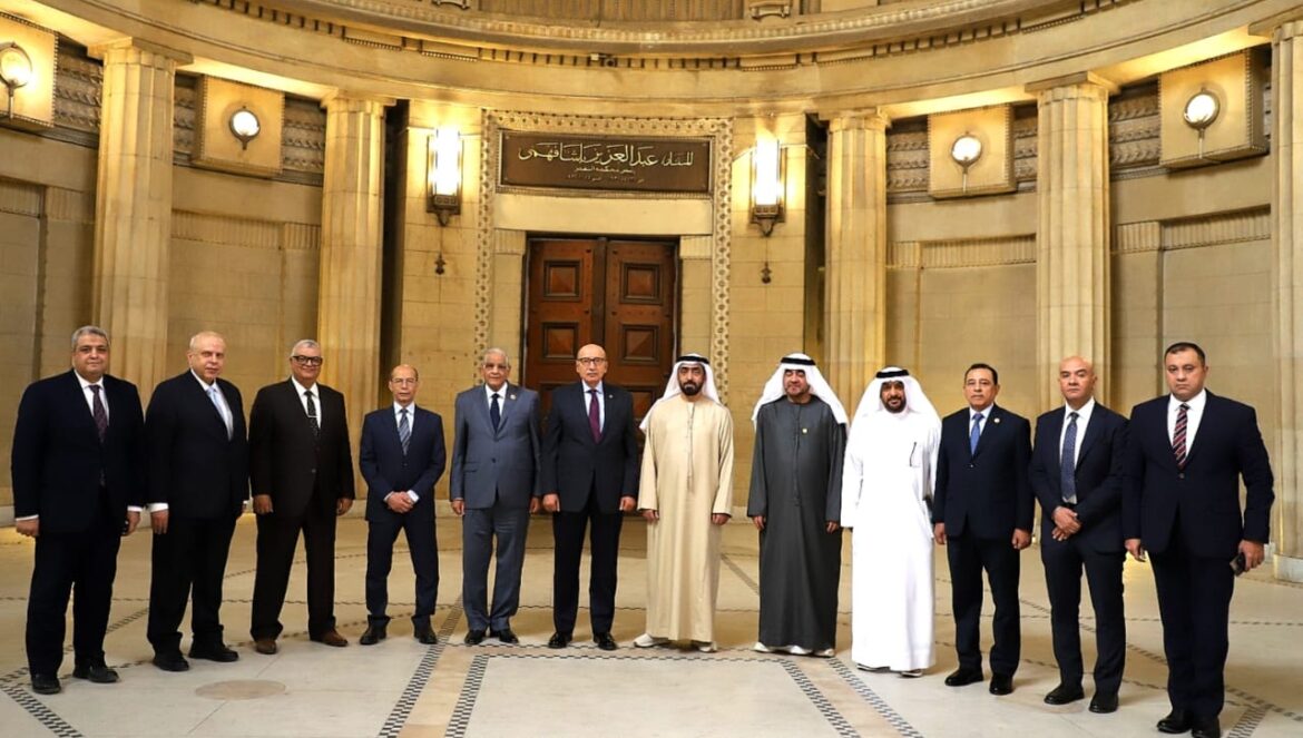 رئيس محكمة النقض يستقبل رئيس المحكمة الاتحادية العليا بدولة الإمارات